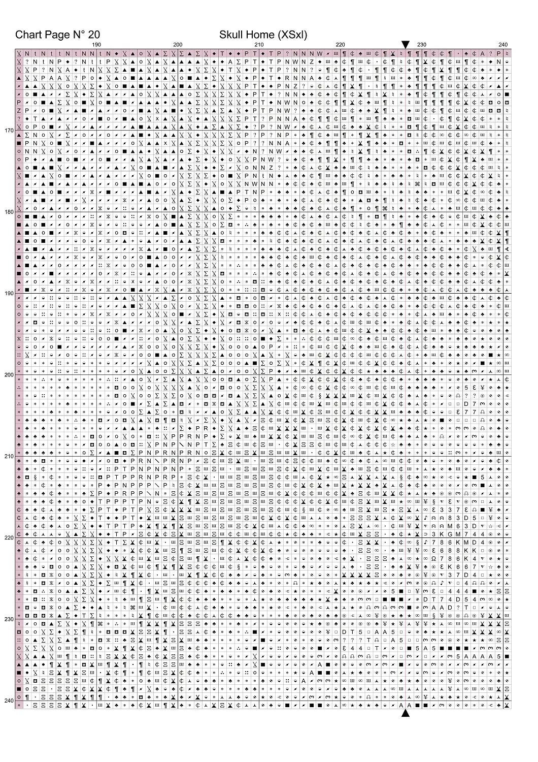 Skull Home patterns are expertly created from art by Gismi under Public Domain CC0 license