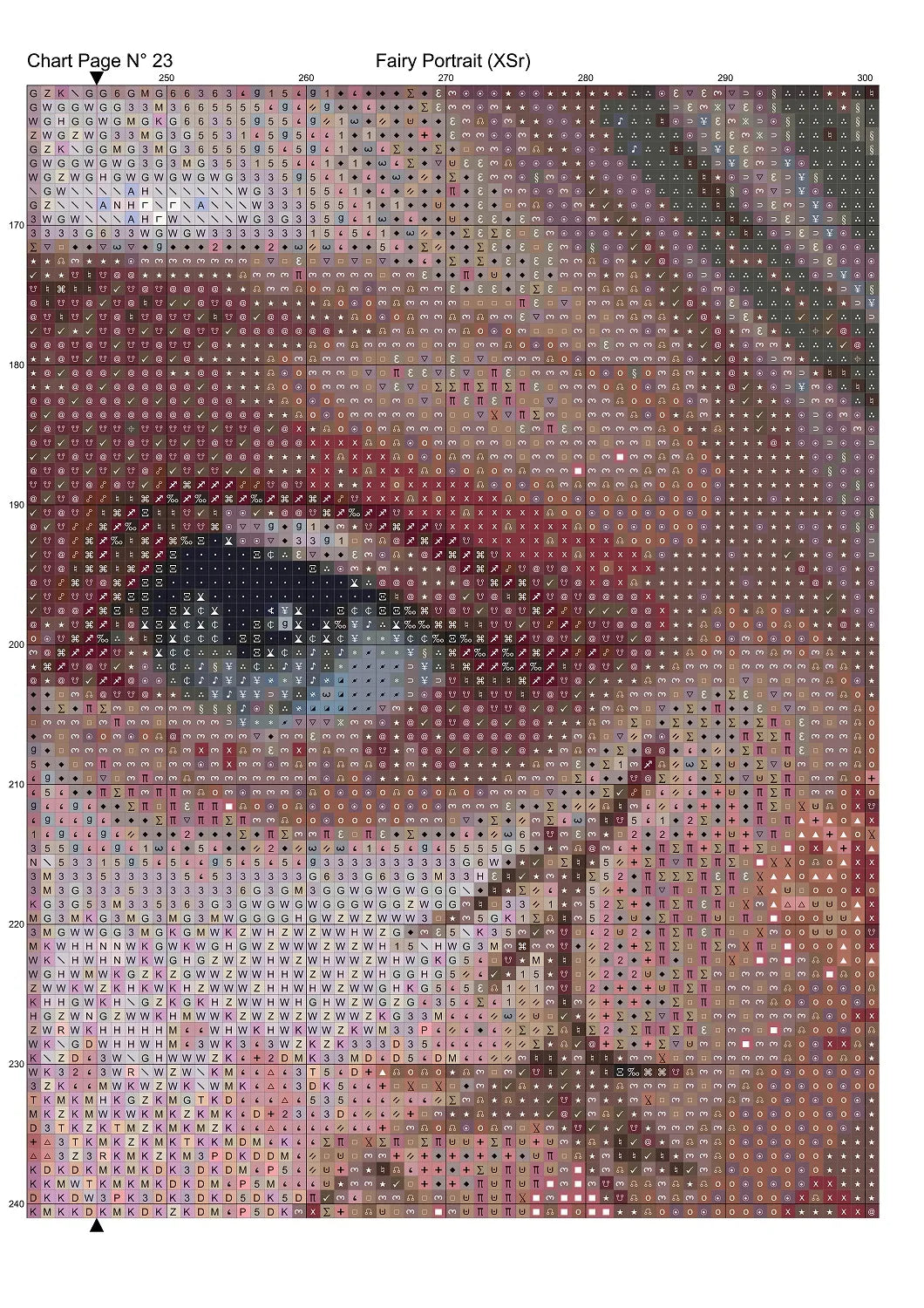 Fairy Portrait patterns are expertly created from art by crannpic under Public Domain CC0 license