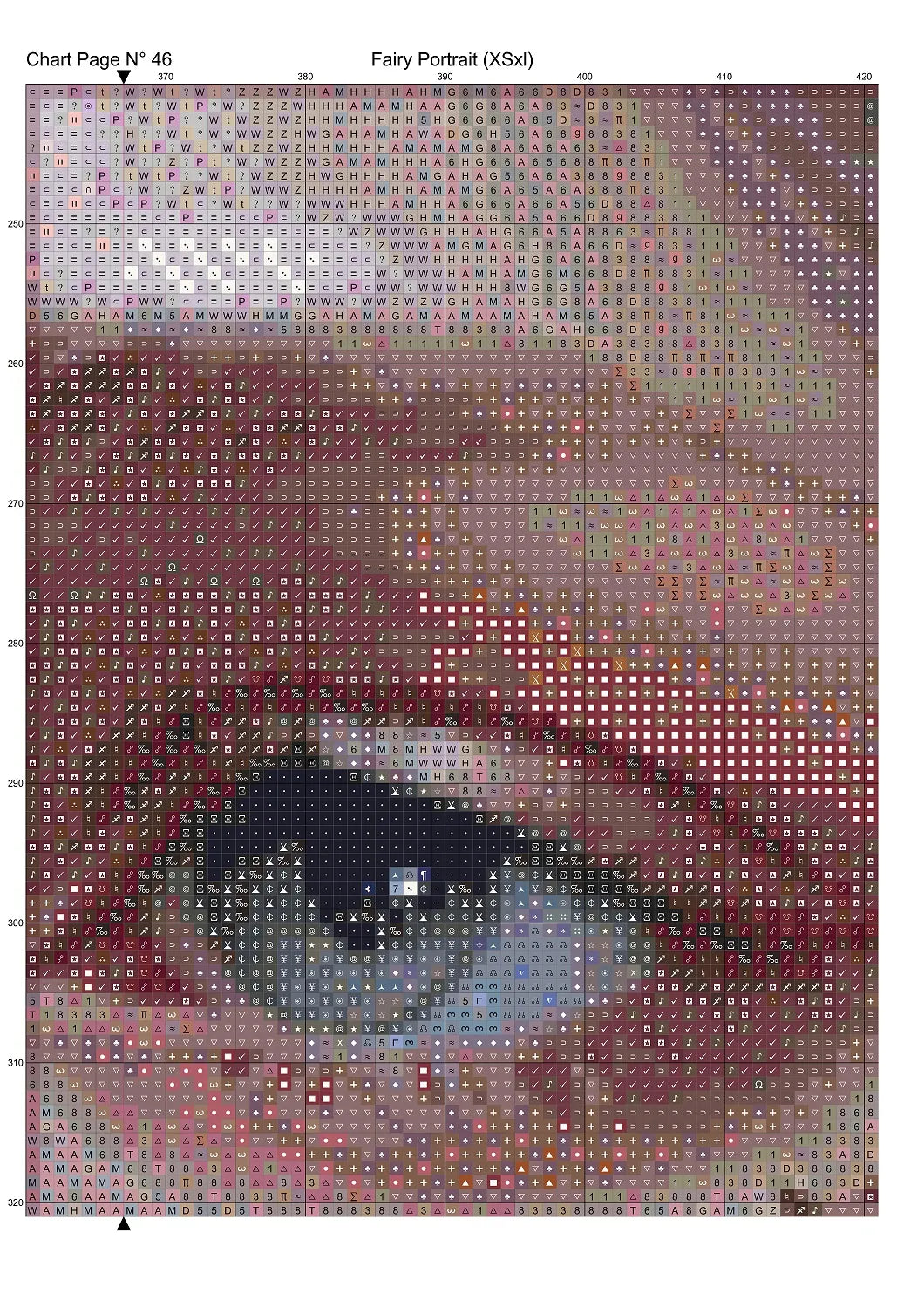 Fairy Portrait patterns are expertly created from art by crannpic under Public Domain CC0 license