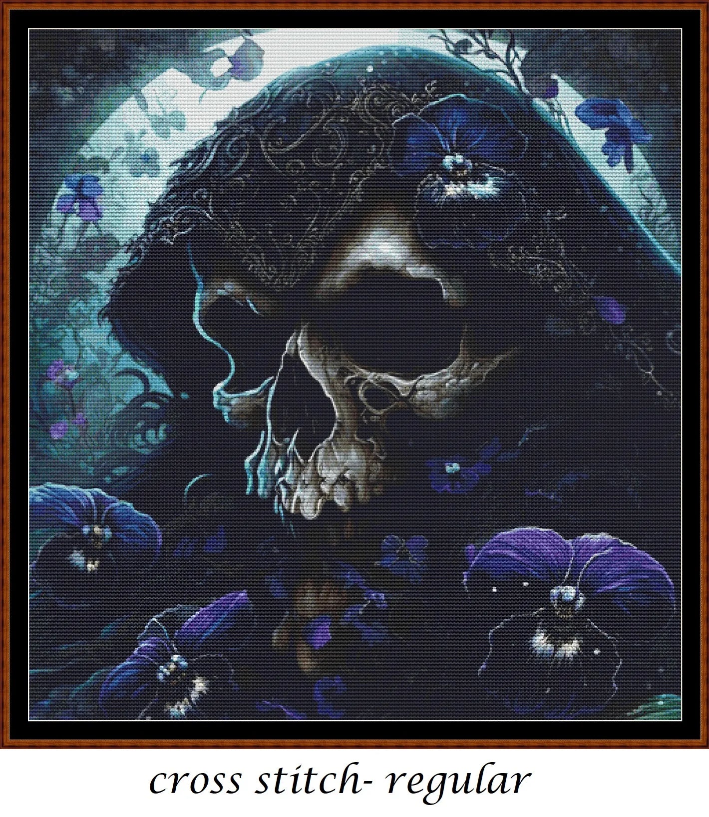 Iris Reaper grim reaper death patterns are expertly created from art by Gismi under Public Domain CC0 license