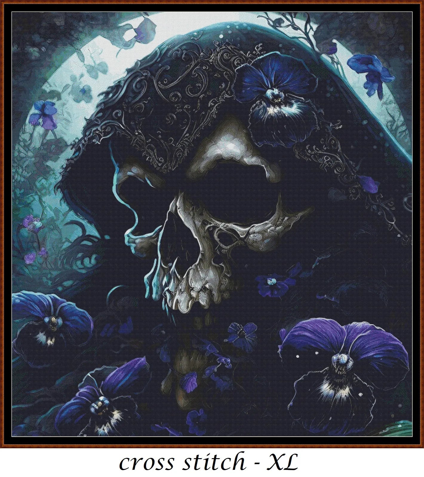 Iris Reaper grim reaper death patterns are expertly created from art by Gismi under Public Domain CC0 license