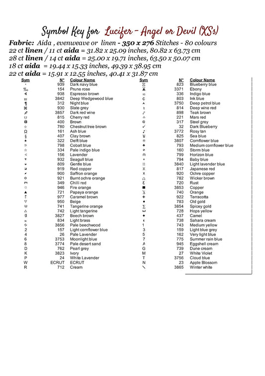 Lucifer - Angel or Devil patterns are expertly created by Sam
