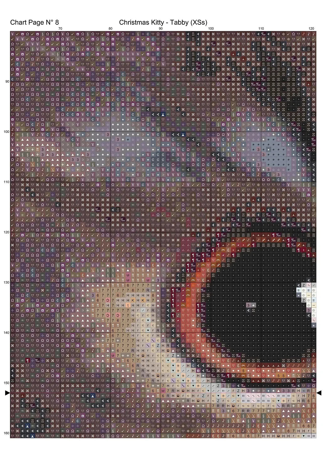 Christmas Kitty - Tabby patterns are expertly created from art by Dorothe (Darkmoon_Art) under Public Domain CC0 license Christmas Kitty - Tabby is a cute seasonal cat pattern
