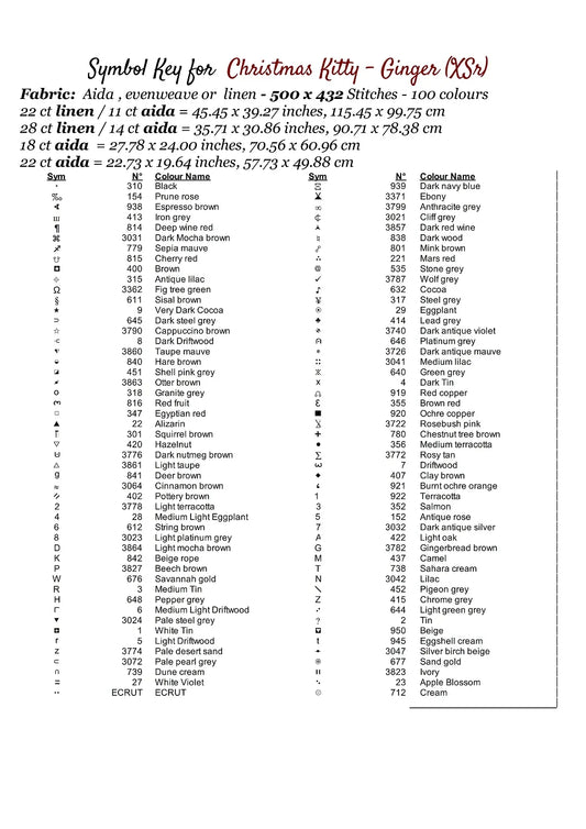 Christmas Kitty - Ginger patterns are expertly created from art by Dorothe (Darkmoon_Art) under Public Domain CC0 license Christmas Kitty - Ginger is a cute seasonal cat pattern