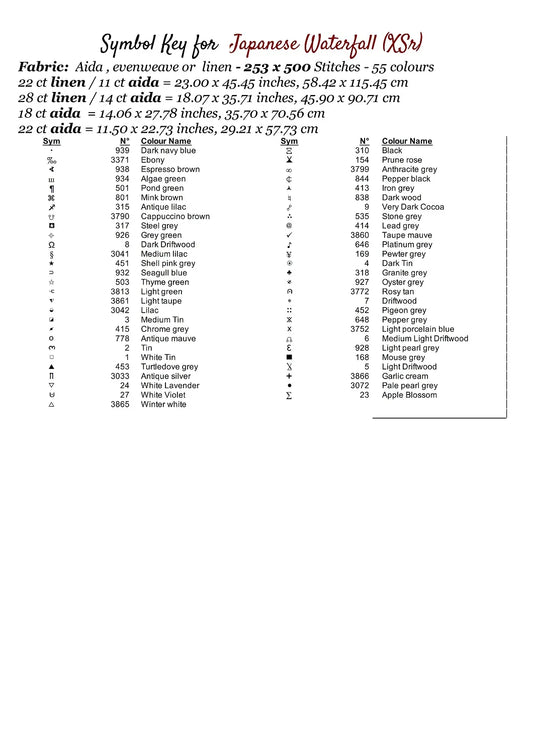 Japanese Waterfall patterns are expertly created by Sam