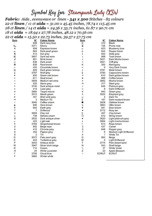 Steampunk Lady patterns are expertly created from art by 1tamara2 under Public Domain CC3 license