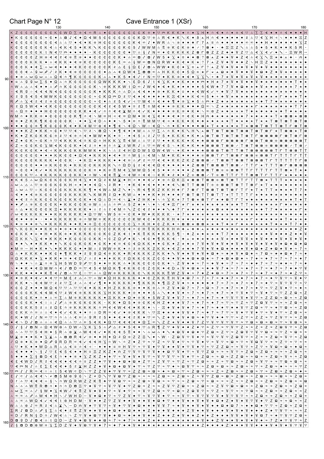 Cave Entrance 1 patterns are expertly created from art by Alan Frijins under Public Domain CC0 license