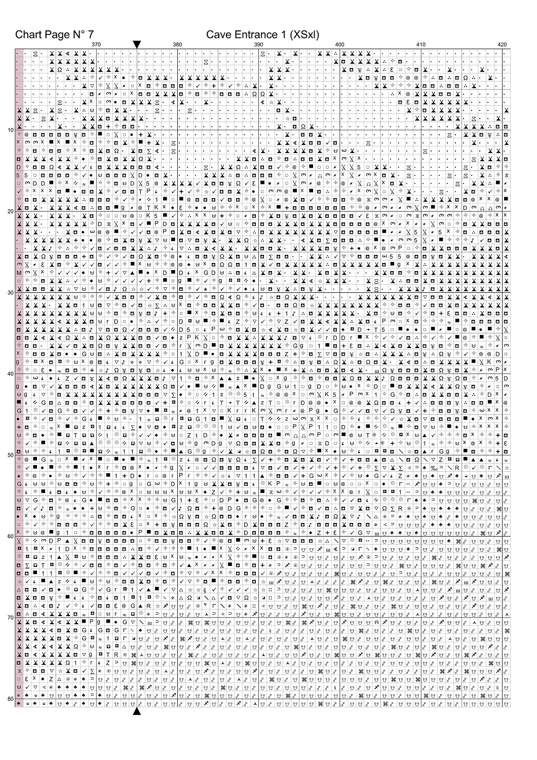 Cave Entrance 1 patterns are expertly created from art by Alan Frijins under Public Domain CC0 license