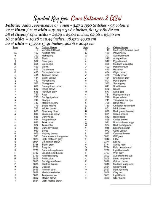 Cave Entrance 2 patterns are expertly created from art by Alan Frijins under Public Domain CC0 license