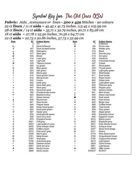 Expertly created from art by Mike Singleton, under Public Domain CC0 license, The Last Castle patterns. The Old Ones is a fantasy scene cross stitch pattern that comes as a full coverage pattern with no back-stitching. The Old Ones is available in 2 different design sizes - cross stitch regular & XL And each sale includes both B&W and colour charts