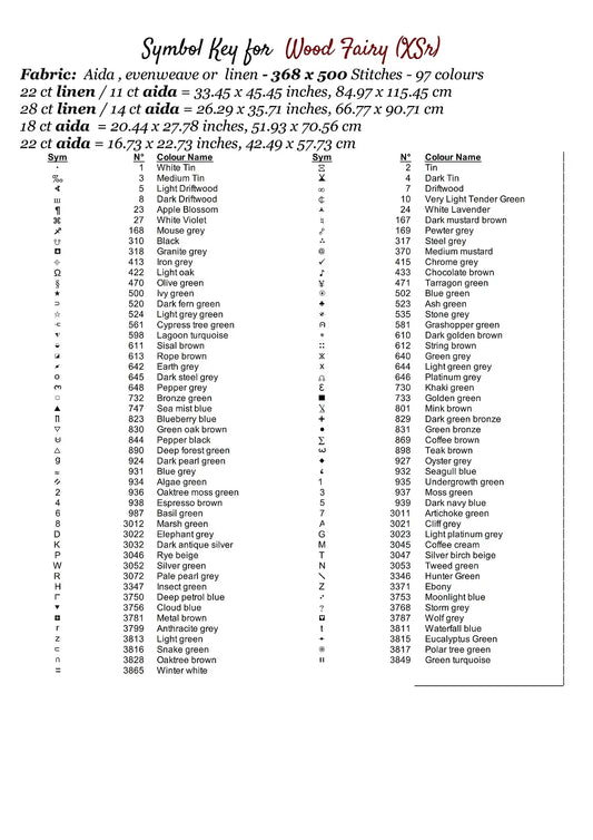 Expertly created from art by Vilius Kuknauskas, under Public Domain CC0 license, Monuments patterns. Wood Fairy is a fantasy scene cross stitch pattern that comes as a full coverage pattern with no back-stitching. Wood Fairy is available in 2 different design sizes - cross stitch regular & XL And each sale includes both B&W and colour charts