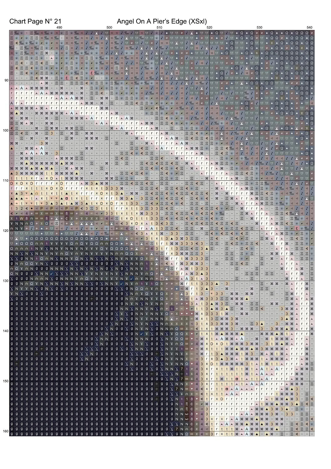 Expertly created from art by Keila Maria, under Public Domain CC0 license, Angel On A Pier's Edge patterns. Angel On A Pier's Edge is a fantasy scene pattern that comes as a full coverage pattern with no back-stitching. Angel On A Pier's Edge is available in 2 different design sizes - cross stitch regular & XL And each sale includes both B&W and colour charts