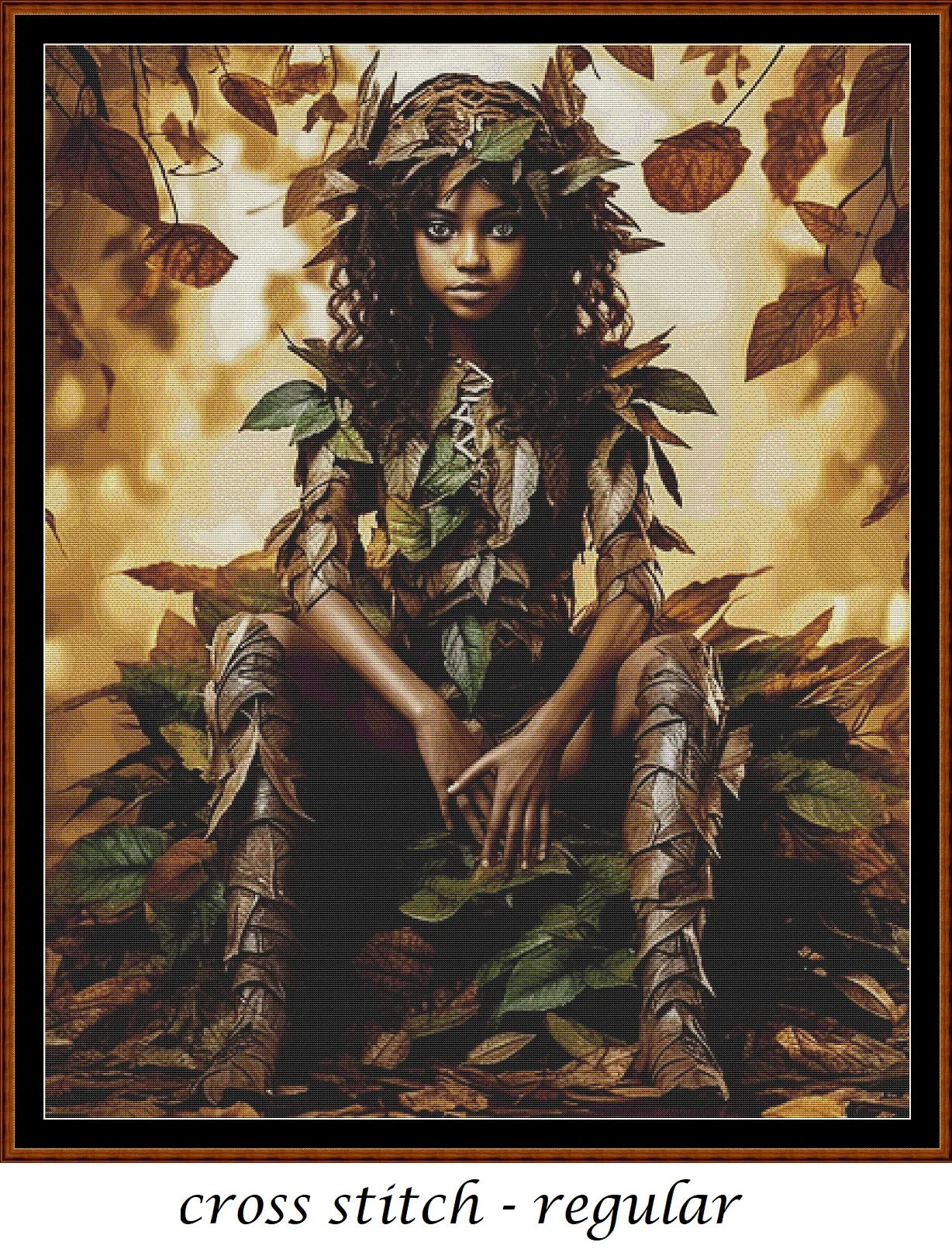 Expertly created from art by Ralf Seemann, under Public Domain CC0 license, Pile Of Leaves. Pile Of Leaves is a fantasy scene pattern that comes as a full coverage pattern with no back-stitching. Additionally, Pile Of Leaves is available in 2 different design sizes - cross stitch regular & XL And each sale includes both B&W and colour charts