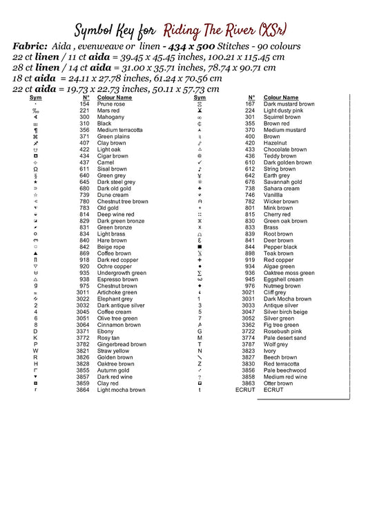 Expertly created from art by Kellie, under Public Domain CC0 license, Riding The River patterns. Riding The River is a fantasy swan pattern that comes as a full coverage pattern with no back-stitching. Additionally, Riding The River is available in 2 different design sizes - cross stitch regular & XL And each sale includes both B&W and colour charts