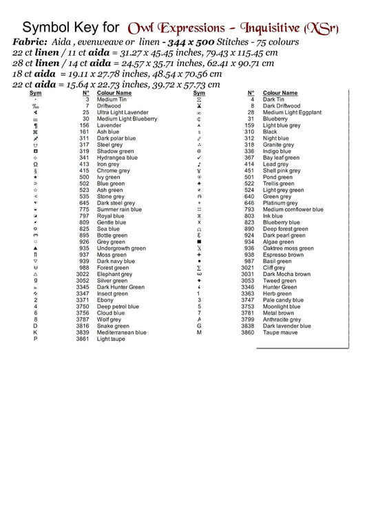Expertly created from art by Erik Karits, under Public Domain CC0 license, Owl Expressions Inquisitive patterns. Owl Expressions Inquisitive is a cute bird pattern that comes as a full coverage pattern with no back-stitching. Additionally, Owl Expressions Inquisitive is available in 2 different design sizes - cross stitch regular & XL And each sale includes both B&W and colour charts