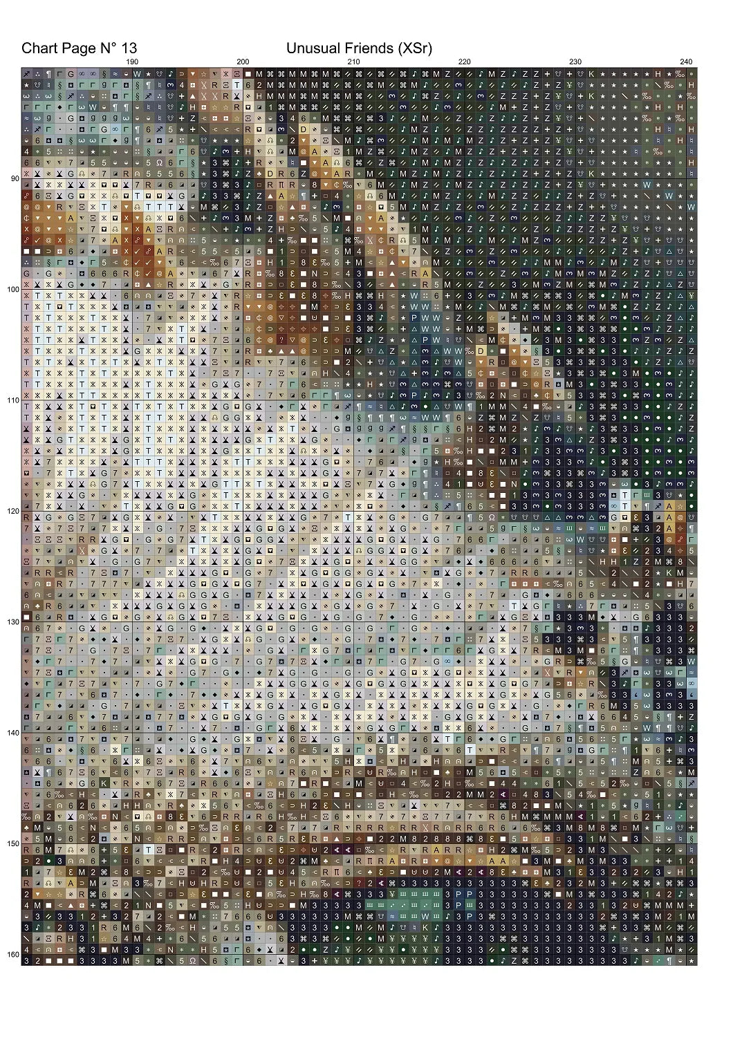 Expertly created from art by Lisa Yount, under Public Domain CC0 license, Unusual Friends patterns. Unusual Friends is a fantasy feline cat and kitten pattern that comes as a full coverage pattern with no back-stitching.