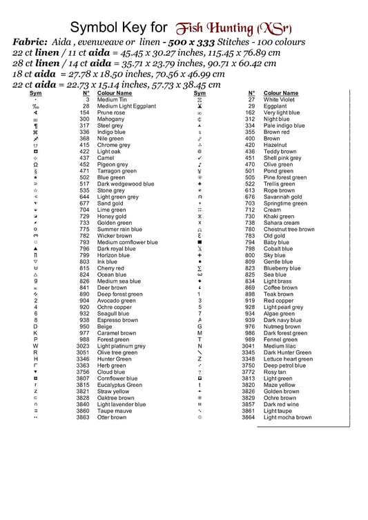 Expertly created from art by David Clode, under Public Domain CC0 license, Fish Hunting patterns. Fish Hunting u is an art pattern that comes as a full coverage pattern with no back-stitching. Additionally, Fish Hunting is available in 2 different design sizes - cross stitch regular & XL And each sale includes both B&W and colour charts