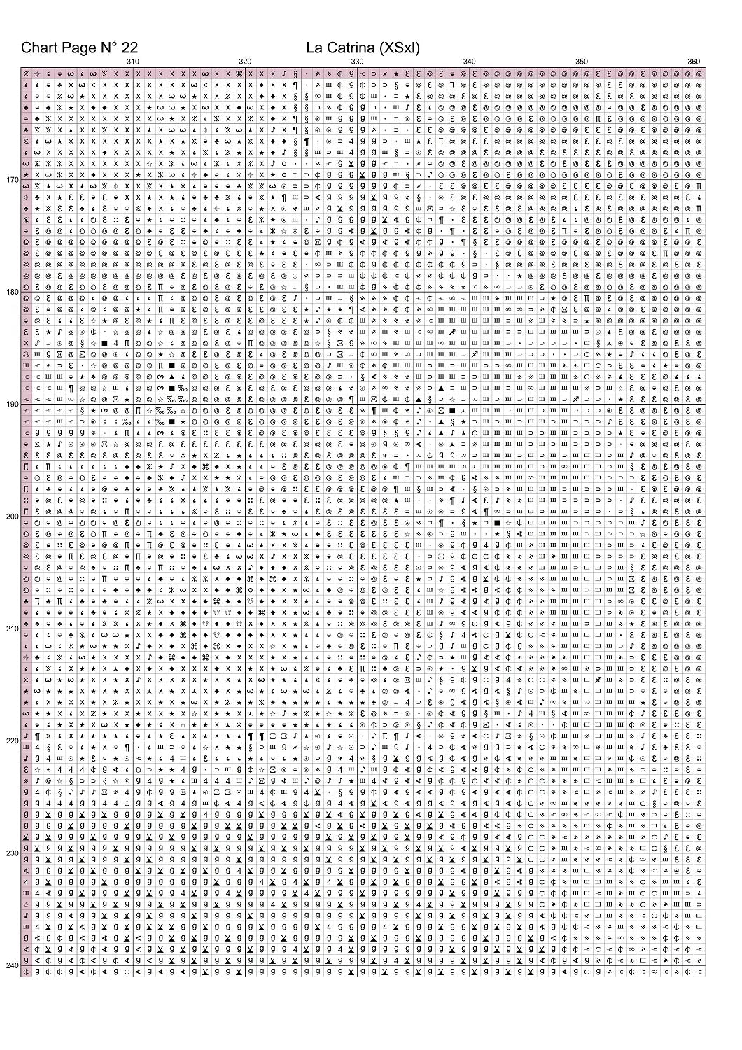 Expertly created from art by Boris Rager, under Public Domain CC0 license, La Catrina patterns. La Catrina is a beautiful sugar skull cross stitch pattern that comes as a full coverage pattern with no back-stitching. Additionally,La Catrina is available in 2 different design sizes - cross stitch regular & XL And each sale includes both B&W and colour charts