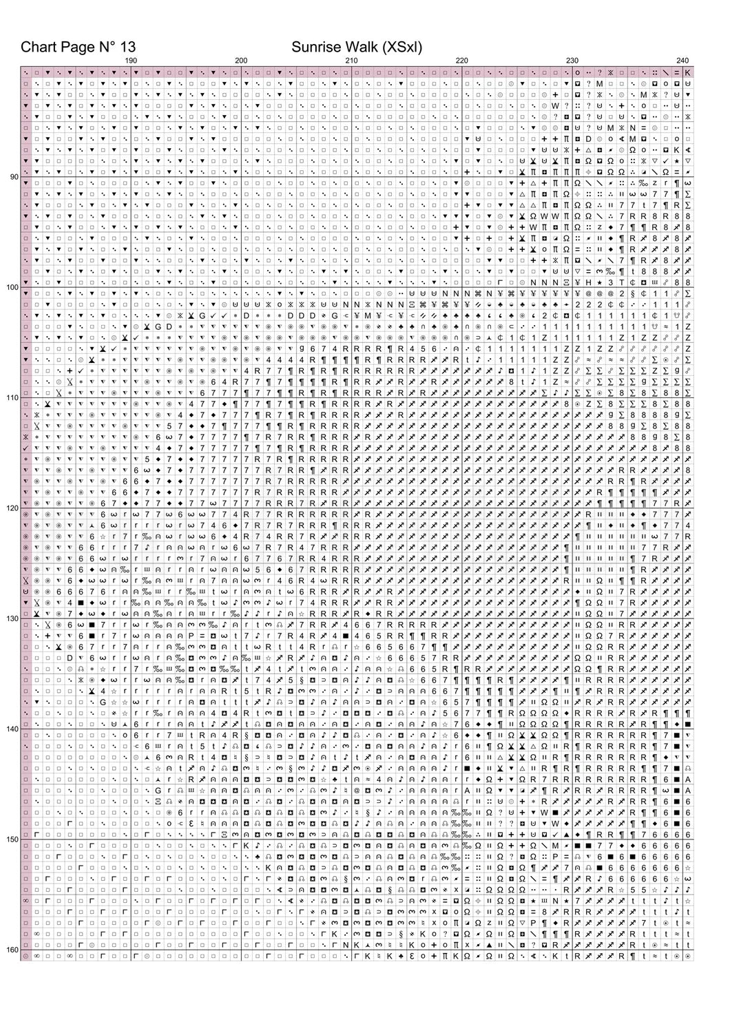 Sunrise Walk cross stitch pattern A unique and exclusive design to modXstitch, conceived and expertly created with the help of AI, by Sam. Sunrise Walk is a fantasy witch style cross stitch pattern that comes as a full coverage pattern with absolutely no back-stitching or pesky half-stitches. Also, Sunrise Walk is available in 2 different design sizes - cross stitch regular & XL And each sale includes both B&W and colour charts
