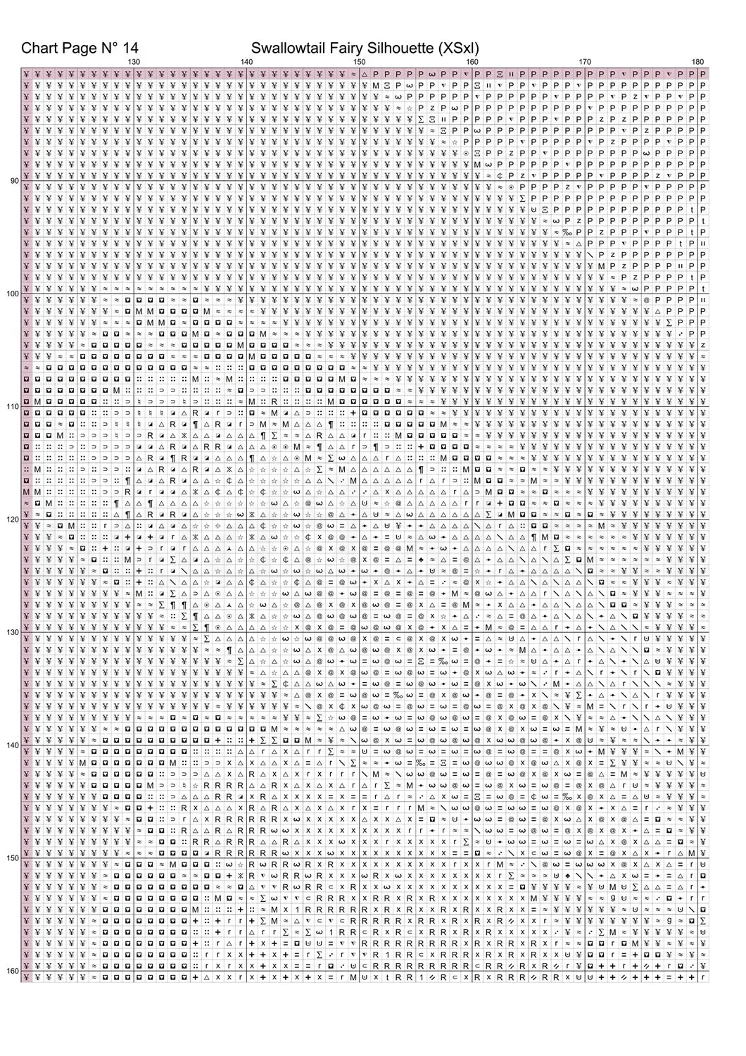 Swallowtail Fairy Silhouette cross stitch pattern A unique and exclusive design to modXstitch, conceived and expertly created with the help of AI, by Sam. Swallowtail Fairy Silhouette is a fantasy style cross stitch pattern that comes as a full coverage pattern with absolutely no back-stitching or pesky half-stitches. Also, Swallowtail Fairy Silhouette is available in 2 different design sizes - cross stitch regular & XL And each sale includes both B&W and colour charts
