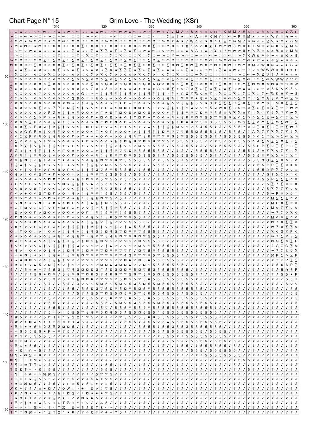 Grim Love - The Wedding cross stitch pattern A unique and exclusive design to modXstitch, conceived and expertly created with the help of AI, by Sam. Grim Love - The Wedding is a dark fantasy style cross stitch pattern that comes as a full coverage pattern with absolutely no back-stitching or pesky half-stitches. Also, Grim Love - The Wedding is available in 2 different design sizes - cross stitch regular & XL And each sale includes both B&W and colour charts
