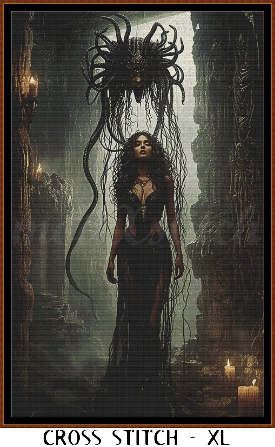 Birth Of Medusa cross stitch pattern A unique design to modXstitch, expertly created by Sam.