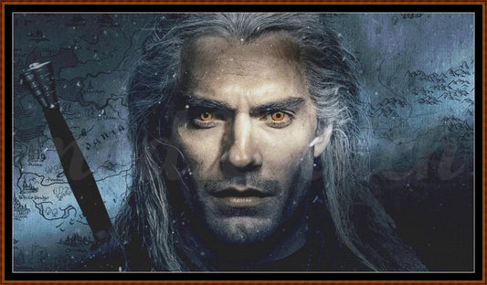 The Witcher cross stitch pattern A unique design to modXstitch, expertly created by Sam.