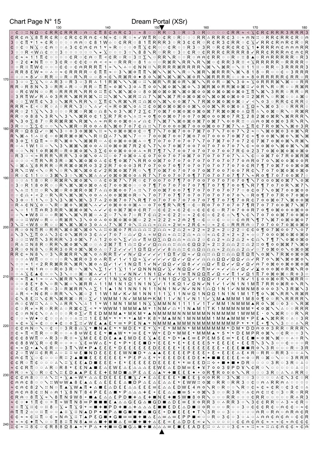 Dream Portal Cross Stitch Pattern PDF