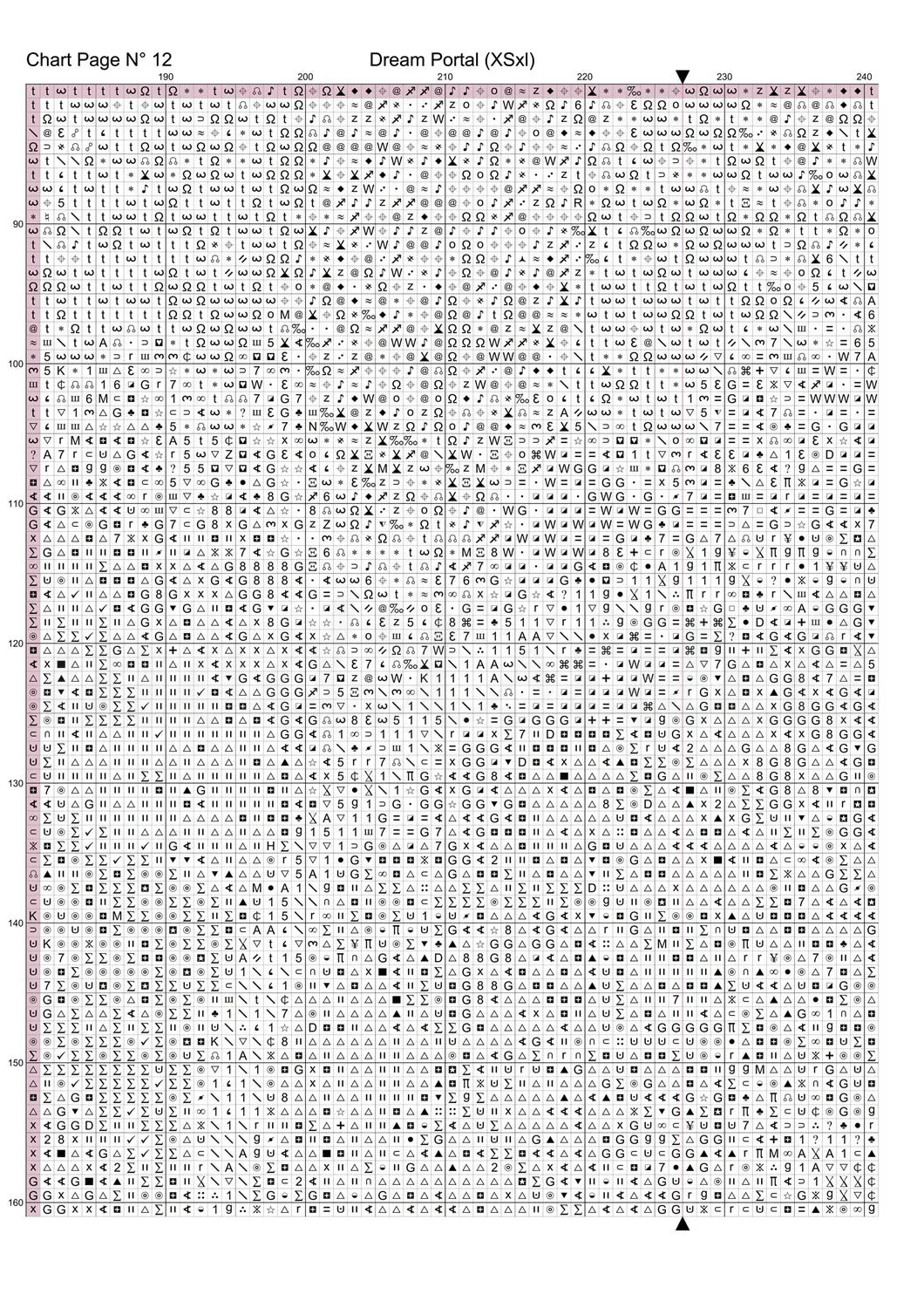 Dream Portal Cross Stitch Pattern PDF