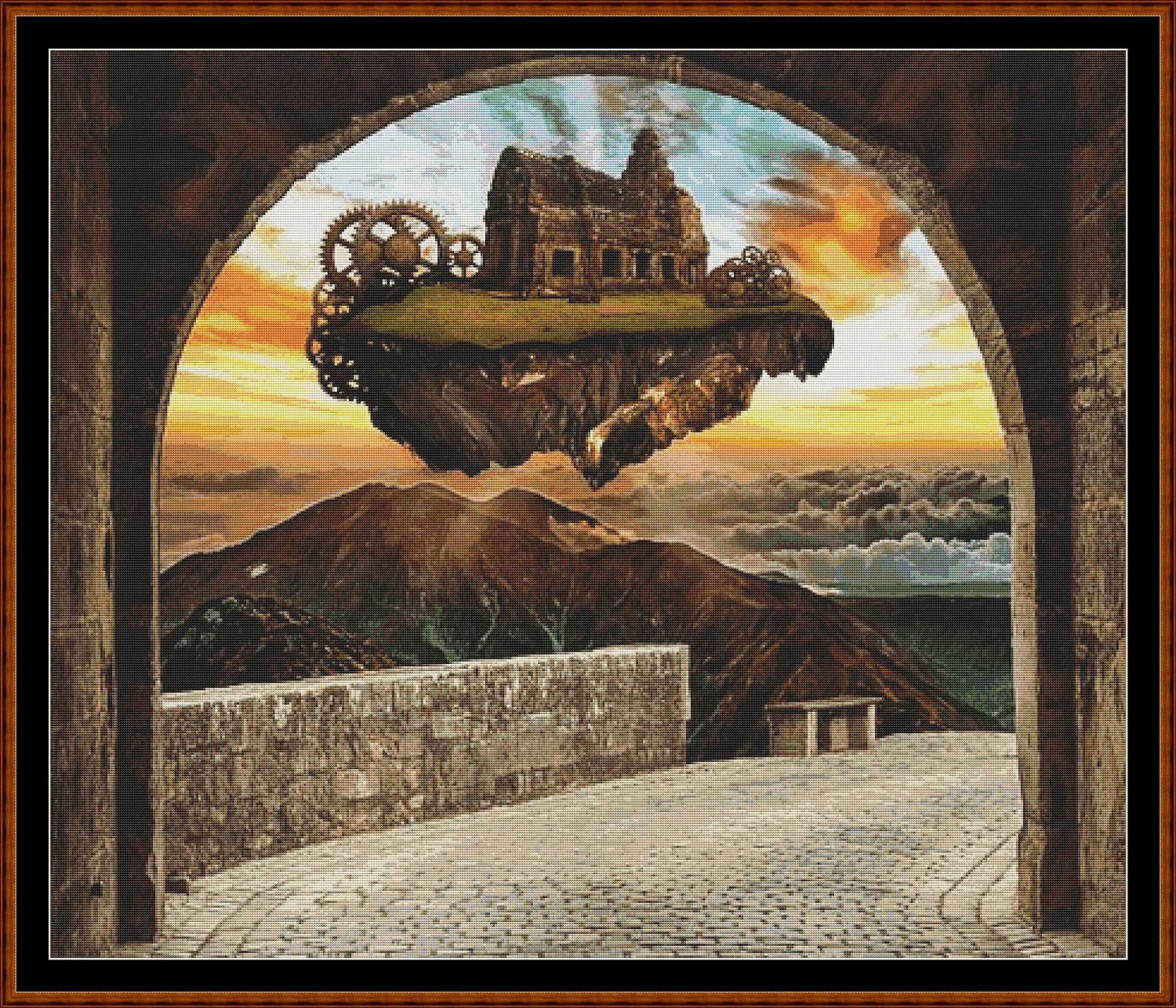 Archway to... 2 pattern s expertly created from art by vborodinova under Public Domain CC0 license