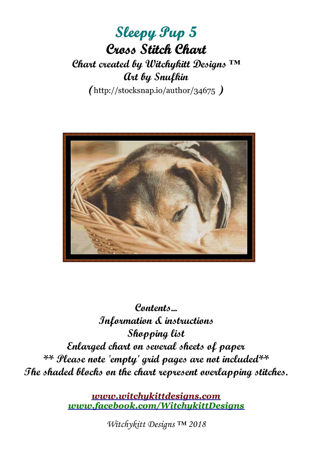 Sleepy Pups 2 - 3 Charts Pack