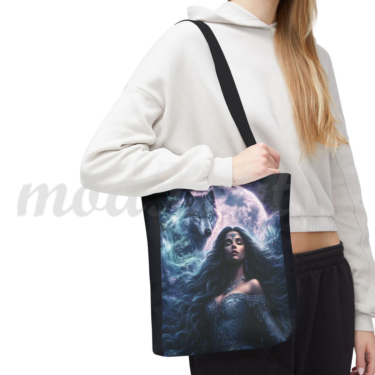 Spirit Guide - Wolf - Tote Bag