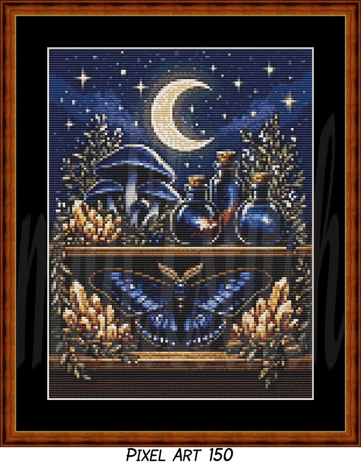 Witch's Shelf - Air (Pixel Art) Cross Stitch Pattern PDF Bundle