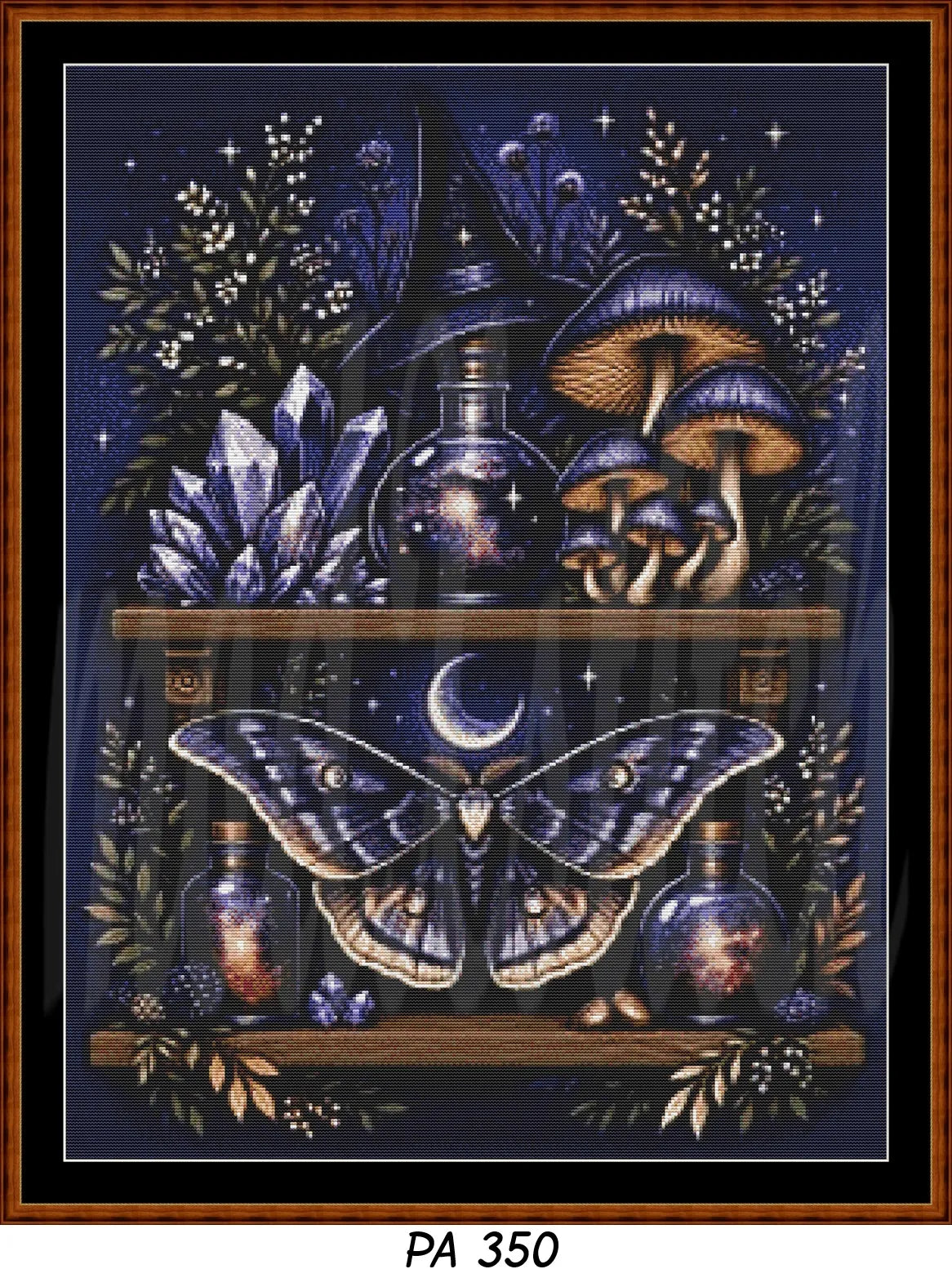 Witch's Shelf - Spirit Cross Stitch Pattern | Modern Illustrative Series (150/250/350 Size Bundle)