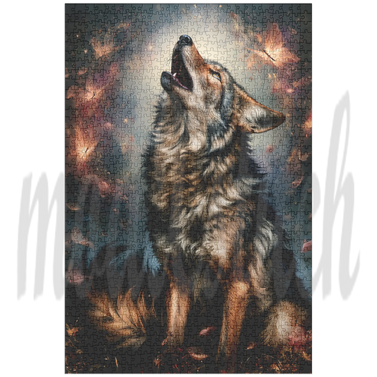 Wolf of Autumn - Jigsaw Puzzle - 1014 pieces