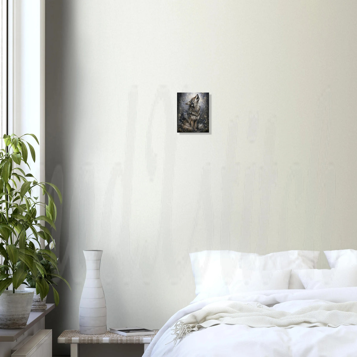 Wolf of Spring - Canvas Wall Art
