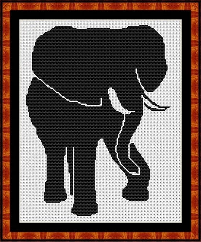 Silhouette - Elephant  