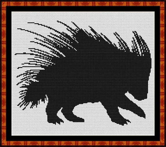 Silhouette - Porcupine  
