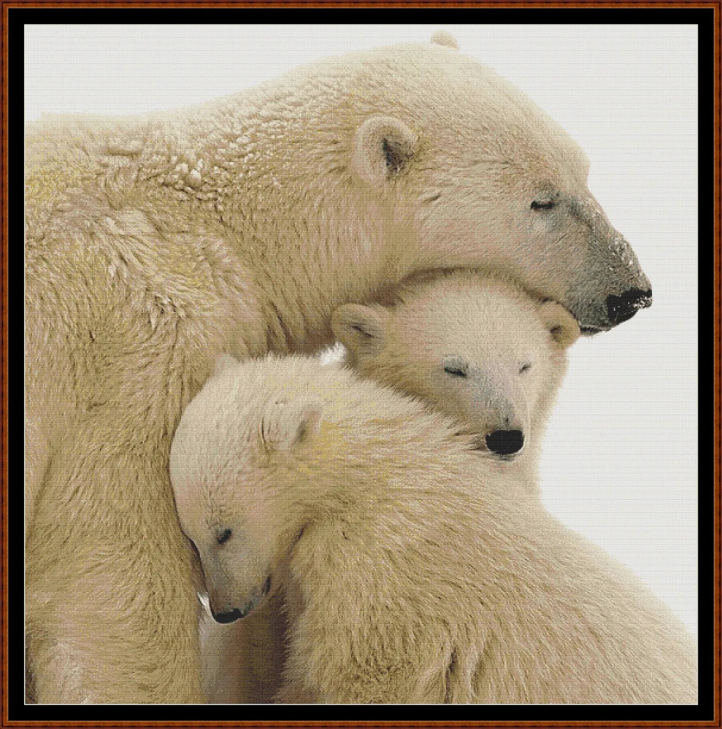 Polar Bear Family  