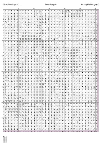 Snow Leopard pattern is expertly created by Sam