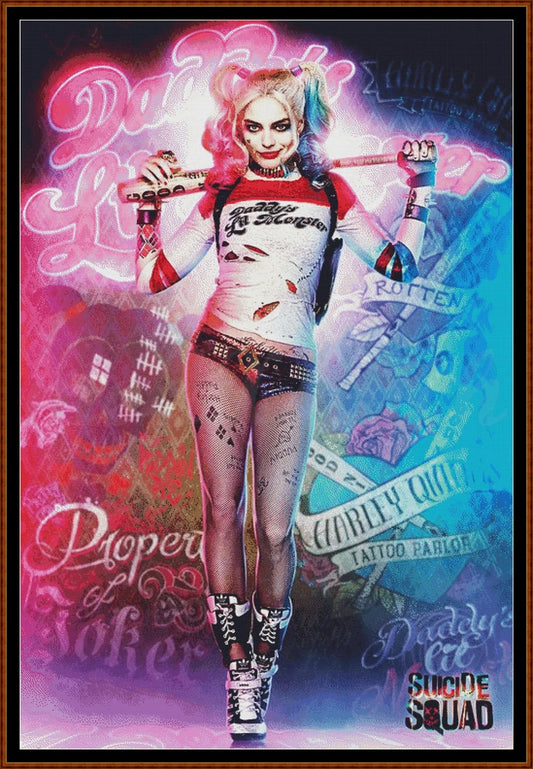 Suicide Squad 2 cross stitch pattern A unique design to modXstitch, expertly created by Sam.