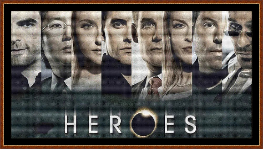 Heroes TV patterns created by Sam