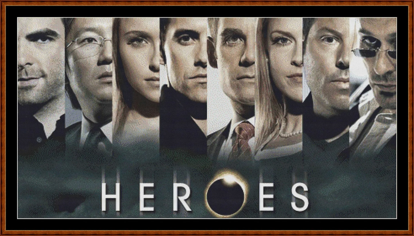 Heroes TV patterns created by Sam