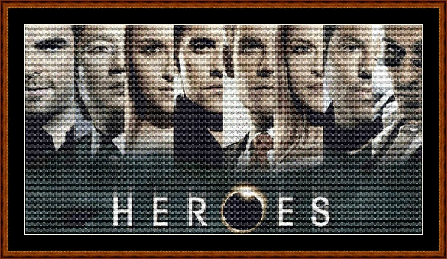 Heroes TV patterns created by Sam