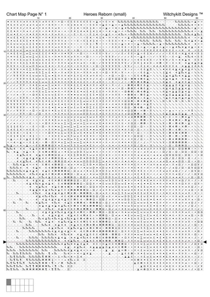 Heroes Reborn TV patterns created by Sam