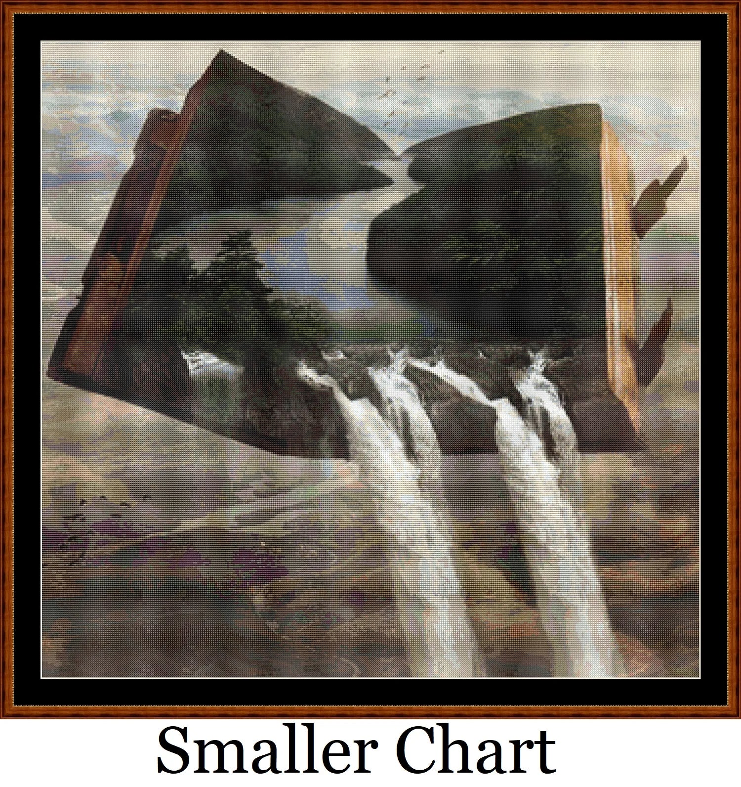 Waterfall Book  