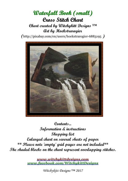 Waterfall Book  