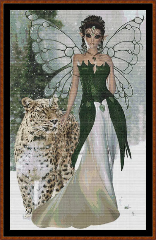 Cat Fairy leopard patterns are expertly created from art by 5097177 at Pixabay under Public Domain CC0 license