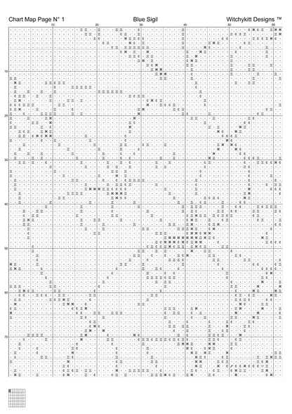 Sigil Make Pattern Blue Sigil – Crafty Patterns