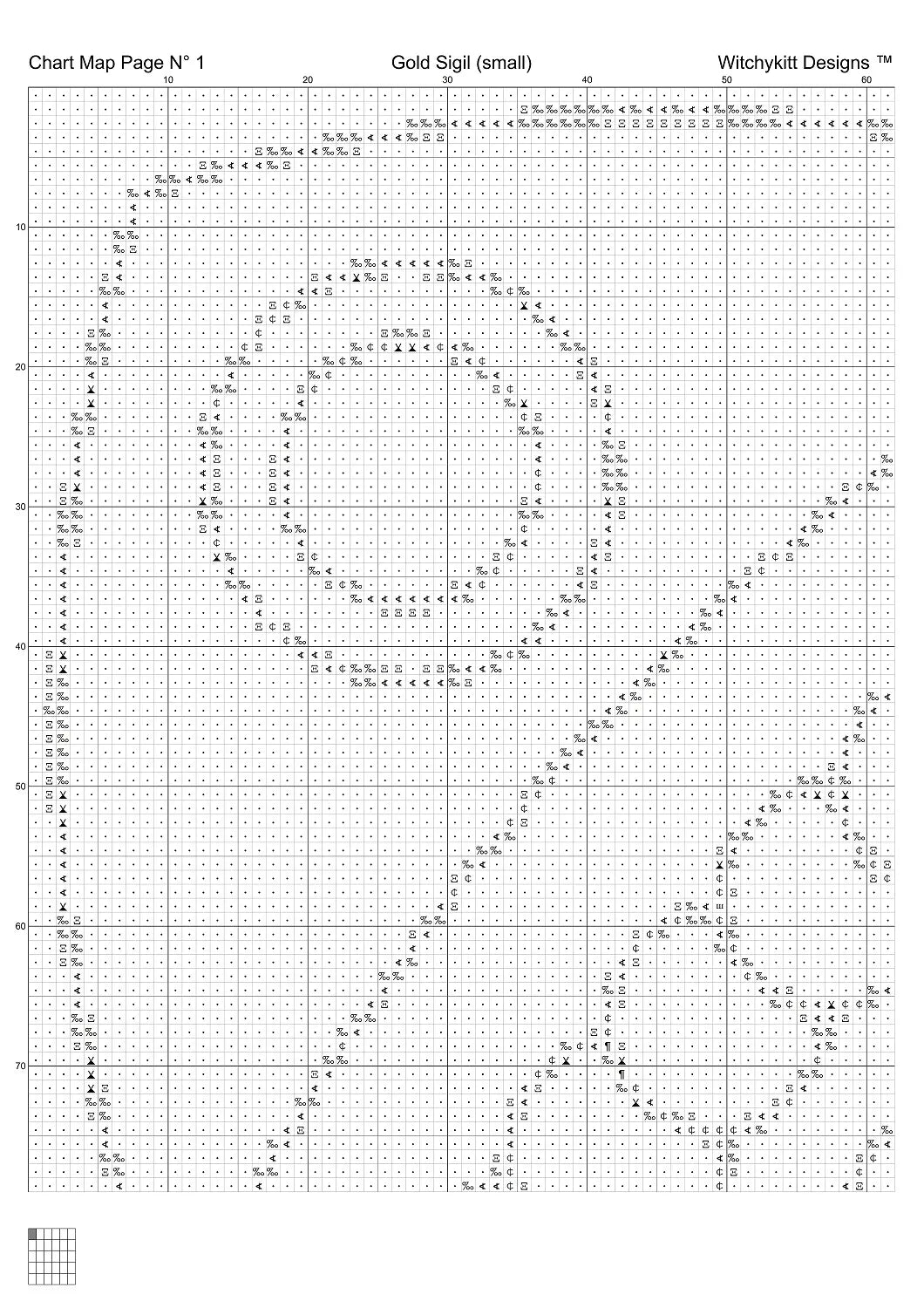 Sigil Make Pattern Gold Sigil – Crafty Patterns